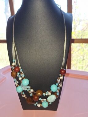 Boho Beaded Necklace